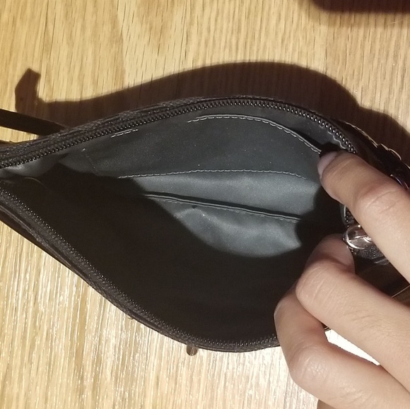 Black Coach Wristlet - Picture 4 of 4